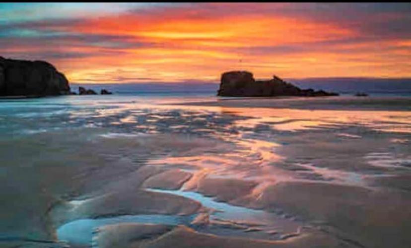 Romantic Hideaway, Seconds Away From Perran Beach Перънпорт Екстериор снимка